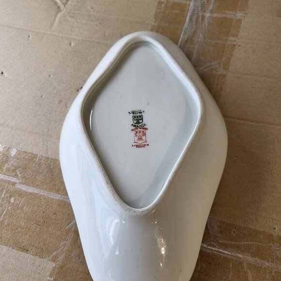 ELITE WORKS LIMOGES FRENCH PORCELAIN SERVING DISH 1891-1914 ANTIQUE GUC "BIN C" - Picture 4 of 8